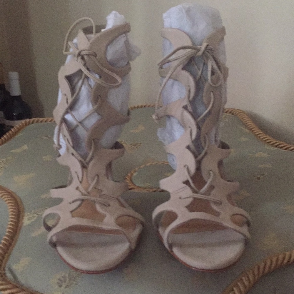 Schutz high heels.